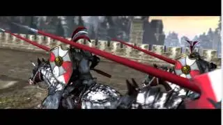 Total War WARHAMMER - презентация юнитов. Рыцари Рэйксгвардии