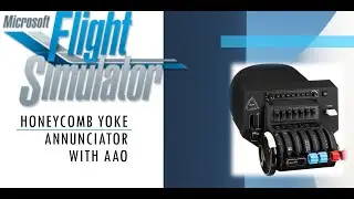 AAO and Honeycomb Bravo annunciator