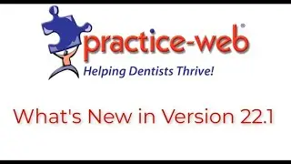 What's New in Practice-Web Version 22.1