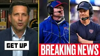 GET UP | Adam Schefter has latest NFL coaching search: Bills fire McDermott? Ben Johnson's future?