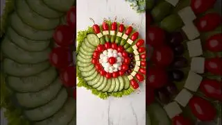 Easy Antipasti Skewers Appetizer 🌿 Party Food Idea #shorts