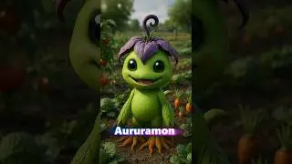 From Cute Plant to Deadly Puppet! 🌱➡️🤡 #hailuoai #minimax #Digimon
