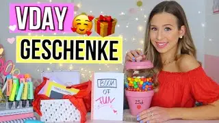 DIY VALENTINSTAG GESCHENKE 🎁🆘 Last Minute Valentinstag Geschenk selber machen  2019