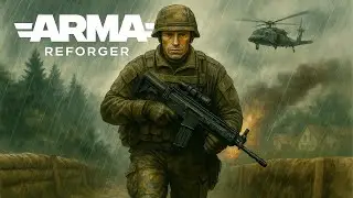Así es como DEFIENDO NUESTRO TERRITORIO con una SCAR un DÍA LLUVIOSO - Arma Reforger
