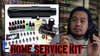 Mga TATTOO SUPPLIES na Dinadala ko sa Home Service