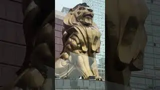 Giant Lion Statue 🦁 #viral #shortfeed #shorts #yt #trending #youtubeshorts #2023