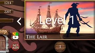 Arrr! Pirte arcade platformer the lair level 1