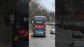 NXWM E166 LG73 FTV ADL Enviro 400 EV BYD D8UR-DD 16 to Great Barr, Scott Arms #busesinaction