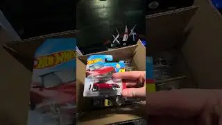 Unboxing a hot wheels 2026 D case in my truck while on daily rest