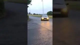 BMW e36 street drift fail