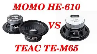Сравнение динамиков MOMO HE 610 и TEAC TE M65