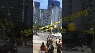 Ped-Xing | Shibuya Be-Like | #shorts #youtubeshorts
