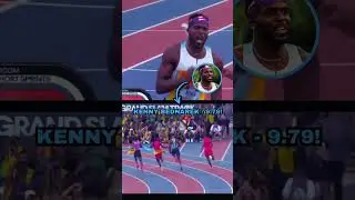 Kenny Bednarek wins the Grand Slam Miami 100m in a time of 9.79 (+2.4 wind).🇺🇸🇺🇸🇺🇸✌️❤️💰💪.