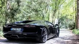 Afrojack - Lamborghini Aventador - Revving loud!! - 1080p HD