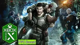 Binary Domain Xbox Series X Gameplay [FPS Boost]