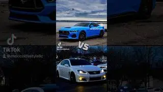 🐎🔥 Mustang 5.0 GT Vs FBO Lexus ISF 🔥🏁 #racing #shorts
