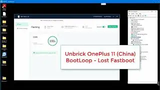 How to Unbrick OnePlus 11 China - BootLoop - Lost Fastboot | 01/03/2023