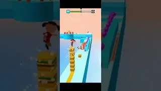 Cube Surfer! game Level #222 games video game running cube run all game game game game game game