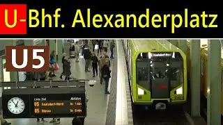 U Bahn Berlin: U-Bhf Alexanderplatz  (November 2013)