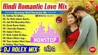 90's Hindi Romantic Superhit Love Story Song//Dj Song//Dj Rolex Mix@musicalpalash 