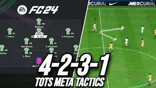 YOU NEED THESE META TACTICS! Best 4231 Custom Tactics EA FC 24