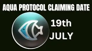Aqua protocol claiming date is set ~ Only this can make you lose everything