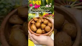 Meethe gud ke gulgule | Easy Iftar Recipe ✨ #shorts #youtubeshorts #trending #viral #explore #fyp