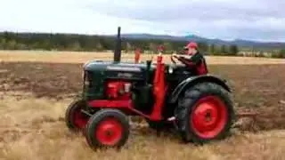 Volvo BM tractors ploughing, &Aring;snes Finnskog