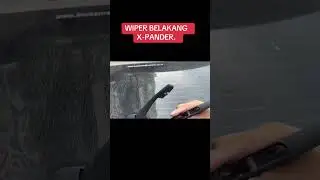 Cara Pemasangan Wiper Mobil Bagian Belakang Untuk Mobil Mitsubisi X-pander