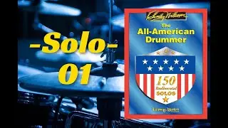 Solo 01 || Book 150 Rudimental Solos || Charley Wilcoxon 🥁