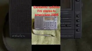 Excelente Radinho E100 Eton feito nos EUA em 2005#bbcnews #musica #tecsun #bbc #vintage #natal
