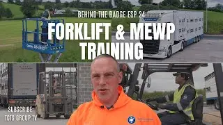 Behind The Badge ESP 24 - Onsite Forklift, MEWP Training & monthly compliance at M. Keys Transport