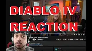 Diablo 4 Savadious Reacts to DM Diablo IV beta launch