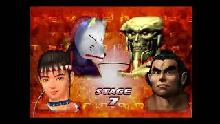 Tekken Tag Tournament Arcade - Kunimitsu & Michelle Chang (MAMEUI)