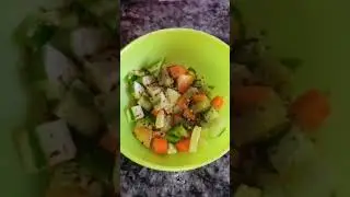 Tossed Salad || Fresh N Healthy #shorts #food #foodie #foodblogger