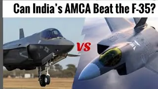 Can India&rsquo;s AMCA Beat the F-35? | AMCA Vs F 35 Fighter | Fifth-Gen Fighters