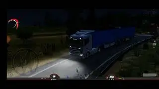 Truckers Of Europe 3 Semi Truck Transporting a Machine Parts Sending From The Frankfurt 
