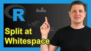 Split Character String at Whitespace in R (2 Examples) | One & Multiple Spaces | strsplit() & scan()