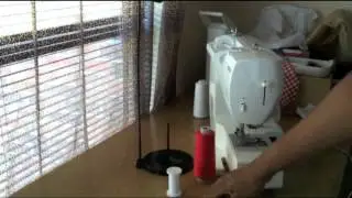 Sewing Helper: cone thread holder