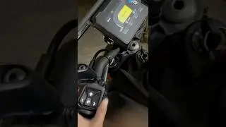 Flash X Hazard activation and deactivation on Duke 390 gen3 #duke390gen3 #ktmduke #flashx @KTM