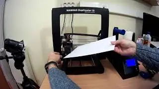 3D nyomtató kalibrálása, tálca szintezés és szálbefűzés.