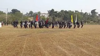 WBAP RAF RIOT DRILL DEMONSTRATION //2ND RAF BATTALION AMBIKANAGAR