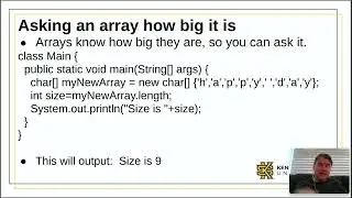 Java Arrays - Part 2
