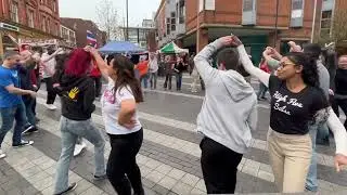 International Rueda de Casino Flashmob Day , Redhill Surrey (6 April 2024)