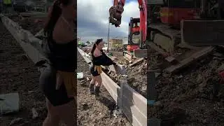 Retaining wall build