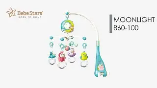 Musical mobile projector Moonlight | Bebe Stars