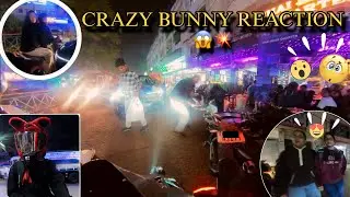 Bunny Reaction 🐰😱Vlog  😢 ||Crazy Bunny Reaction Bhopal ||  #bunnyreaction #mt15 