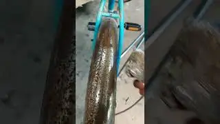 removing rust from chrome with tin foil