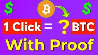 1 CLICK = ? BTC , Get Free #Btc (Cryptocurrency) || Online Earning Website.