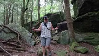 Bilger's Rocks in Clearfield County, Pennsylvania